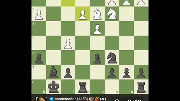 Estoy aburrido de la vida haci que decid&iacute; jugar un chess pero acabo perdiendo por tiempo y estaba mi rival mate en pocas jugadas as&iacute; que destruy&oacute; mi computador termina muy mal 