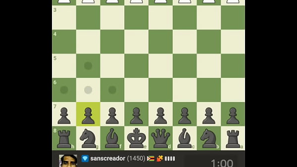 La depresi&oacute_n me coge duro as&iacute_ que decido jugar ajedrez y pierdo por tiempo (termina mal)