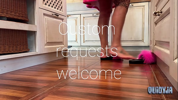 Play MP4 - From Furry Slippers to Bare Feet in the Kitchen
