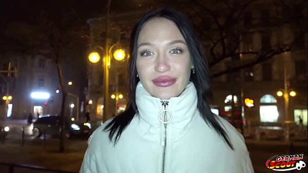 German Scout - Cute Small Tits Teen With Big Lips Seduce To Fuck At Real Pickup Casting thumbnail