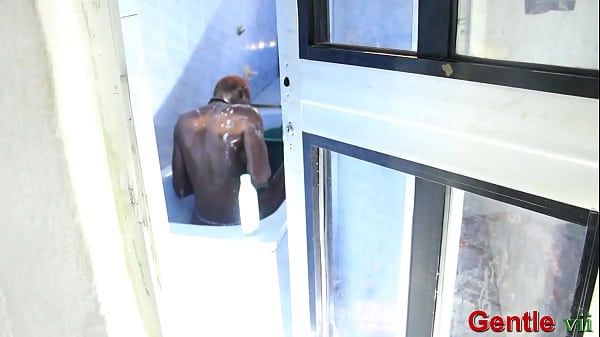 Bathroom sex, hot gentle vii_creamy pussy