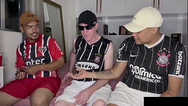 Diverse Threesome Encounter: Bareback and Intense
