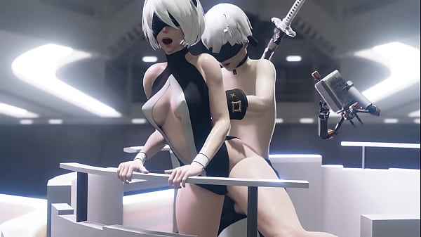 NieRAutomata Lovely2B Enjoys a Nice Fuck