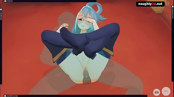 HARDCORE 3D HENTAI GAME - HORNY KONOSUBA PUSSYFUCKING 