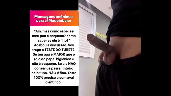 Concordam com o teste do tubete sim eu tinha que testar valeu madeinbajor pela sugest&atilde;o 
