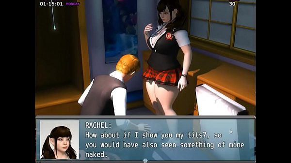 Adult Game "My New_Life" - Walkthrough #02 - Rachel Quest and Mary Quest