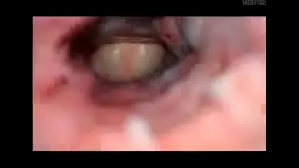 Internal cumshot creampie