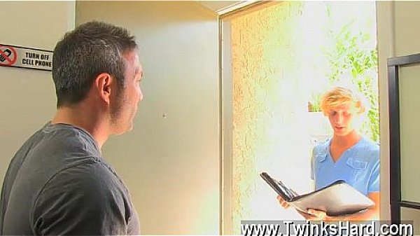 Gay orgy Beefy Brock Landon might be straight, but when youthful 