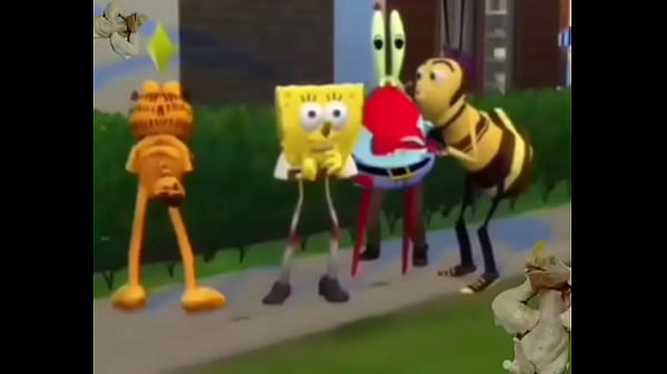 Zoccola eccitata che balla 