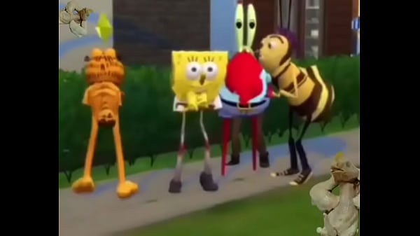 Zoccola eccitata che balla 