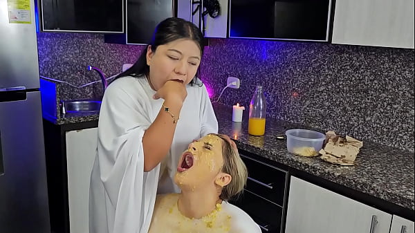 Halloween ghosts are looking for food 