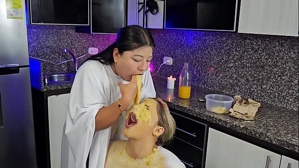 Halloween ghosts are looking for food 