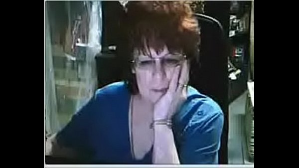Grandmother show herself on cam more at