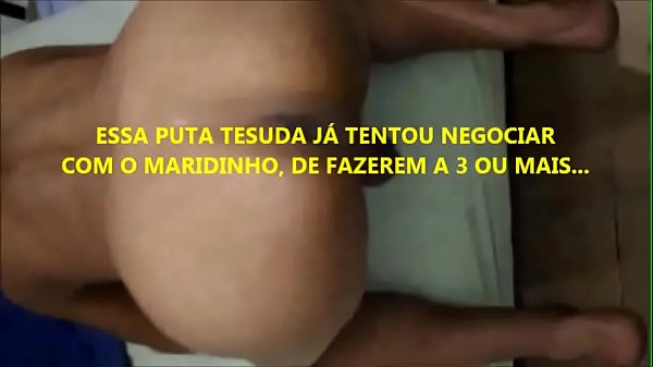 ENCHI O CASADO DE LEITE NO CU 