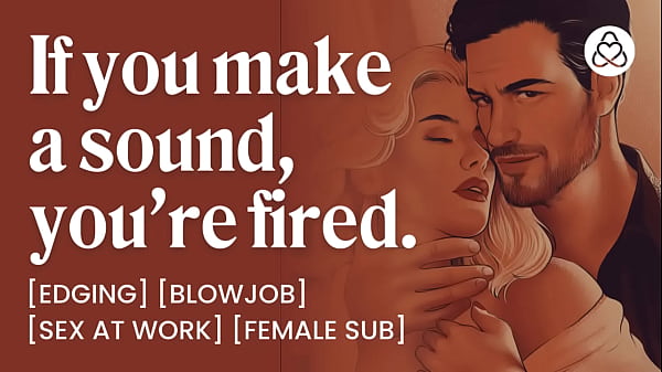 Hot secretary is_edged byalpha dom boss_to keep_her job_Audio porn for women