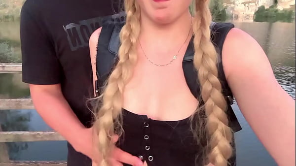 Nonton I Meet A Stranger In The Jungle And Ask Him To Touch My Cute Pink Pussy And I Squirt thumbnail