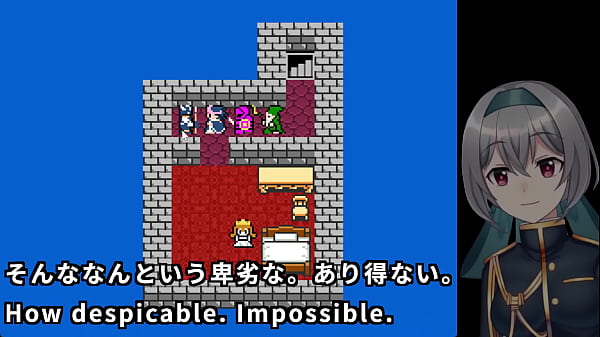 The hero can do whatever he wants in a pixel art video game world