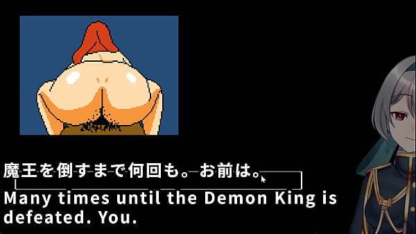 The hero can do whatever he wants in a pixel art video game world 