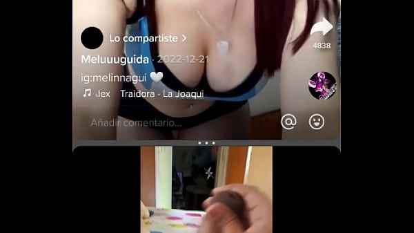 Me hago una paja con meluuguida acabo en el movil 