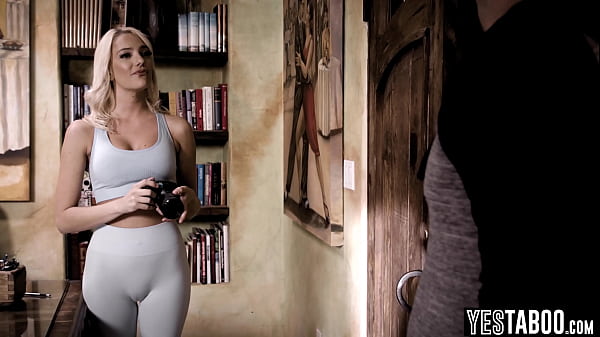 Big boobs blonde matchmaker milf seduces and fucks a stud customer