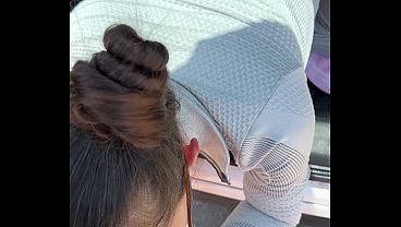 Mornign Fit In Public Finished With Quickie Fuck In Car Trunk thumbnail