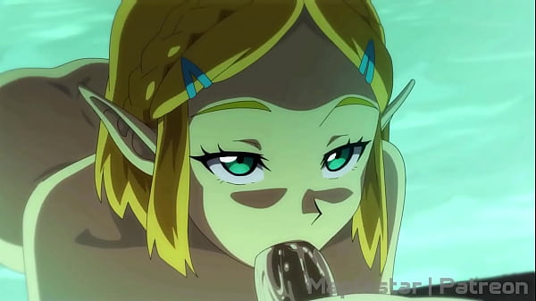 Zelda and Link fuck_Animation
