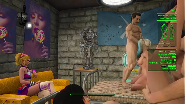 Harley Quinn & Tifa lockhart being fucked at the sametime