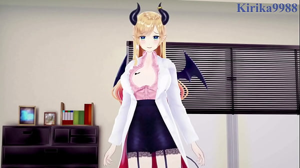 Nonton Yuzuki Choco And Nanashi Mumei Plays Hard With My Penis. - Hololive Vtuber Hentai thumbnail