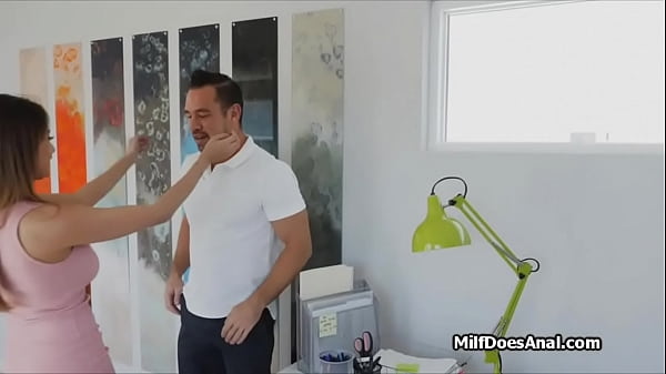 Play MP4 - Straight to the ass with big tit secretary Anissa Kate