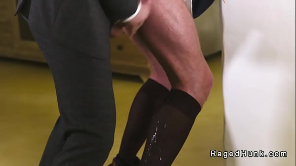 Gay mogul anal fucks realtor in an empty property