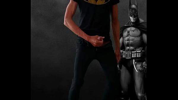 The Caped Crusader jerking 