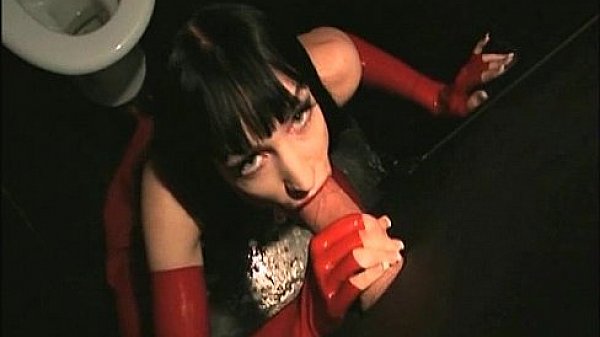 Masturbation and gloryhole blowjob 