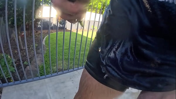 My cock in water 