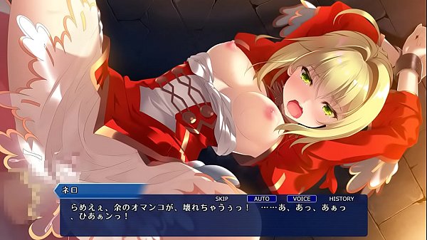 Play MP4 - fate grand order mahjong- nero h scene