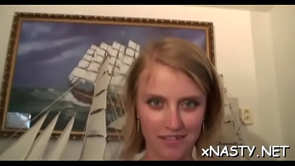 Sex-starved blonde hottie Katerina Sz gets a good dink ride 