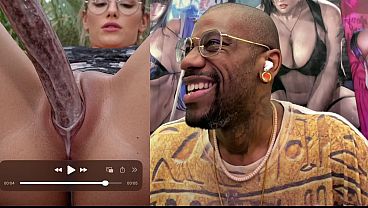 Thicc beefy brown pussy getting licked princess zelda getting creampied in her tight pussy nerdy girl getting tendril fucked bald pussy oozing cum ai generated