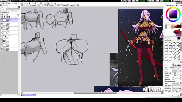 Chun-Li broadcast by LiveForTheFunk on Picarto from January Twentieth 2021 A 