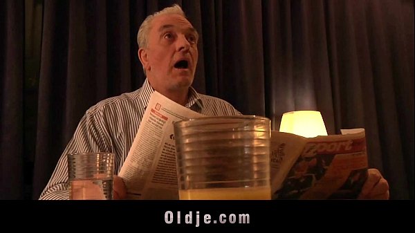 Play MP4 - Grandpa&rsquo;s gorgeous teen exgirlfriend fucking his hard old cock