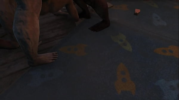 Fallout 4 gangbang with raiders 