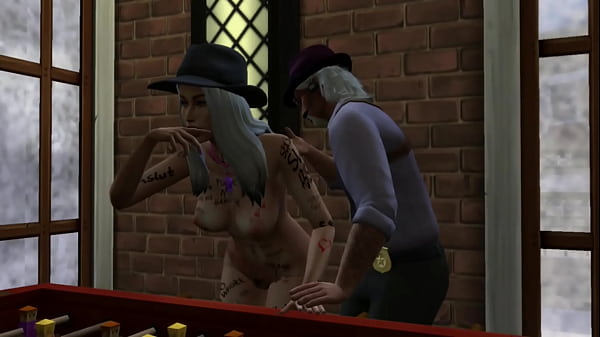 Jake and Gail playing anew game