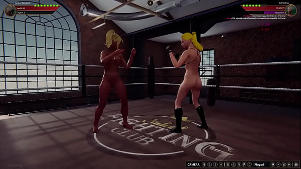 Frankie Fuxalot VS Christina Naked Fighter 3D