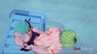 One Piece Yaoi - Zoro X Sanji Sex thumbnail