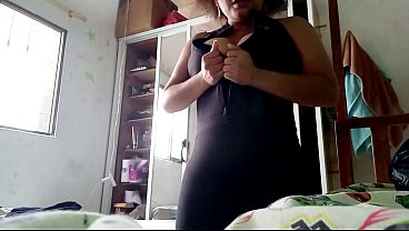 Ready To Make Homemade Porn! I Dress Sexy And Get Ready To Go Fuck My Stepfather On His Wedding Anniversary. thumbnail