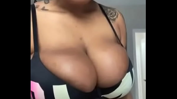 Black slut flashing camera insta model