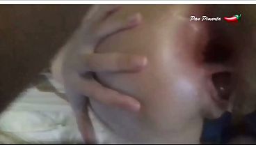 Pau Pimenta - anal forte castigando o cu da loira gostosa video thumbnail