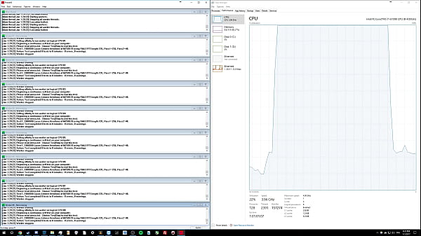 I7 6700k takes huge load from prime95