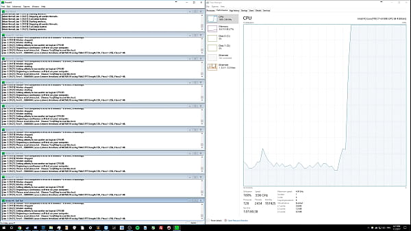 I7 6700k takes huge load from prime95 