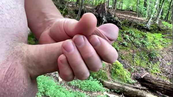 Play MP4 - 2 deer watching me masturbate