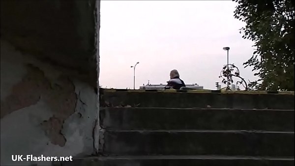 Blonde flashing Binas public nudity and teen_exhibitionist babes voyeur masturba