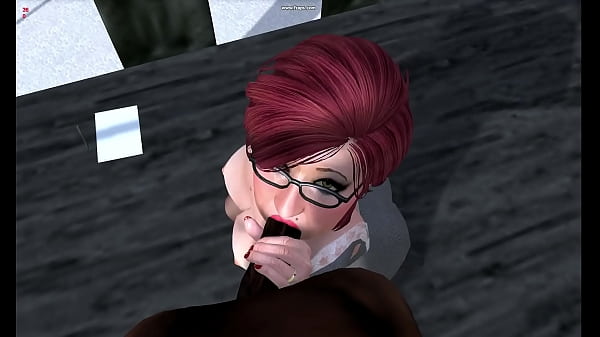 Redheaded milf boss commits adultery with bbc